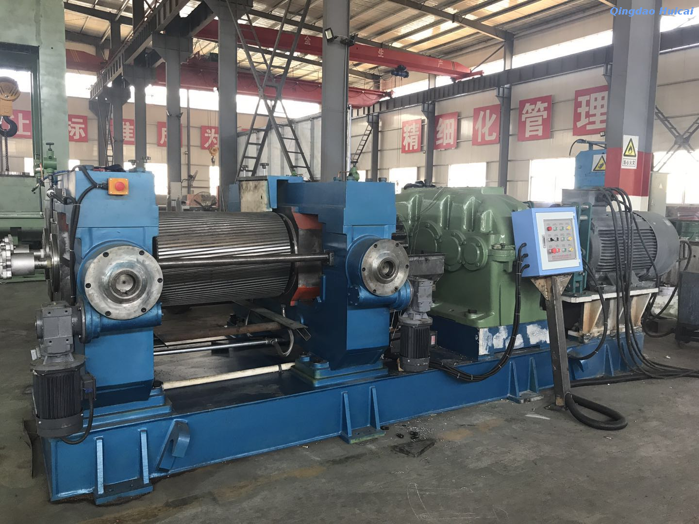 Rubber Recycling Industrial Rubber Crusher Mill with CE Iso9001
