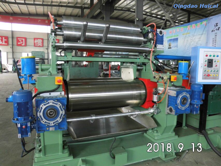 High Efficiency Automatic Rubber Mixing Mill with Optional Stock-blender